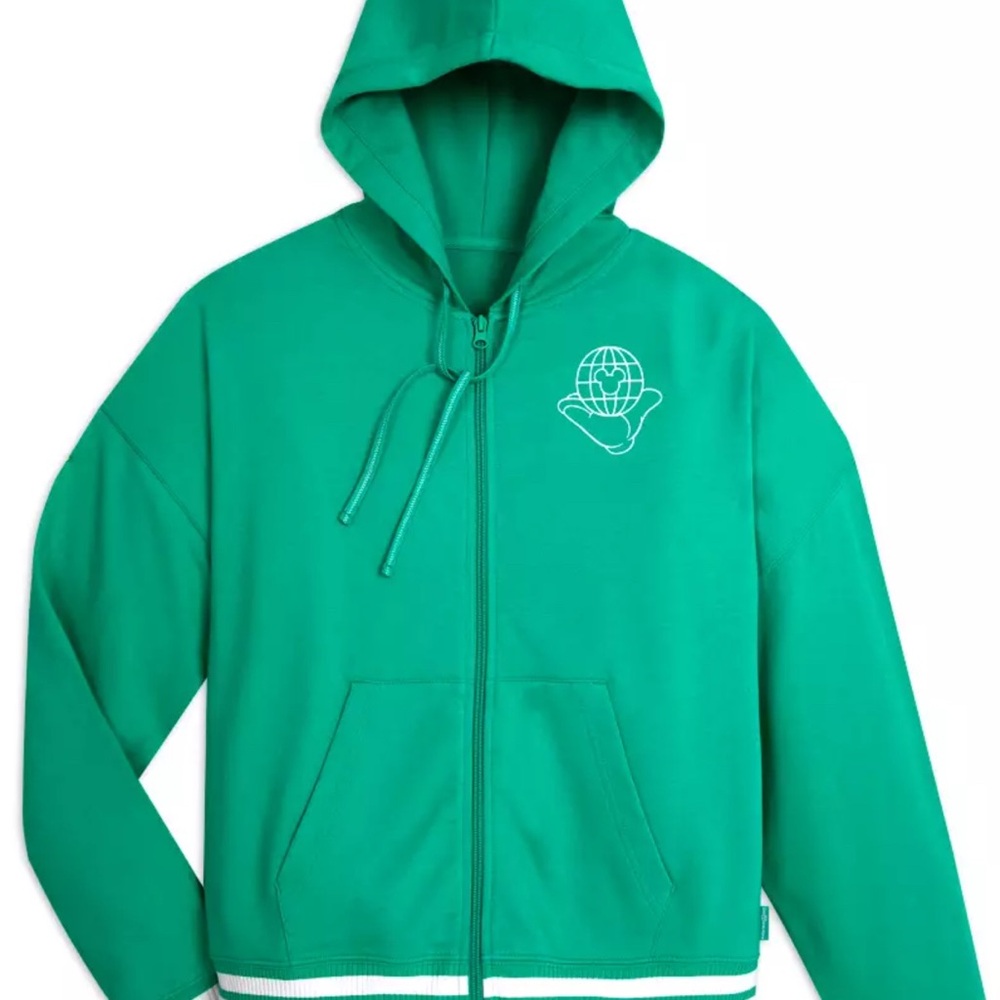 Disney Teal Zip-Up Hoodie